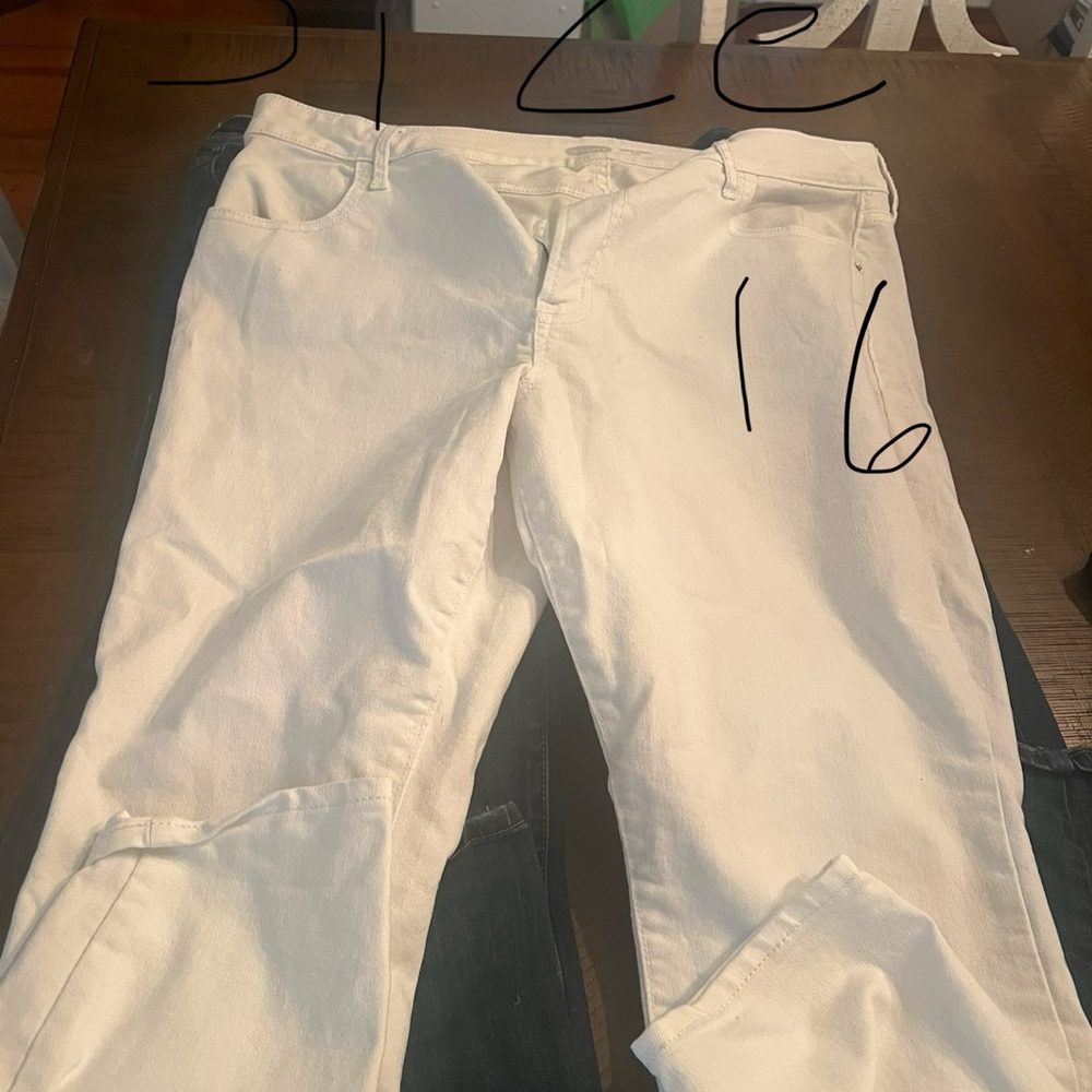 White Denim Jeans